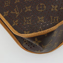 LOUIS VUITTON Monogram Perfo Musette Shoulder Bag M95172 LV Auth BA13930V-16
