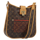 LOUIS VUITTON Monogram Perfo Musette Shoulder Bag M95172 LV Auth BA13930V-1