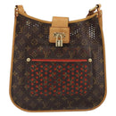 LOUIS VUITTON Monogram Perfo Musette Shoulder Bag M95172 LV Auth BA13930V-13