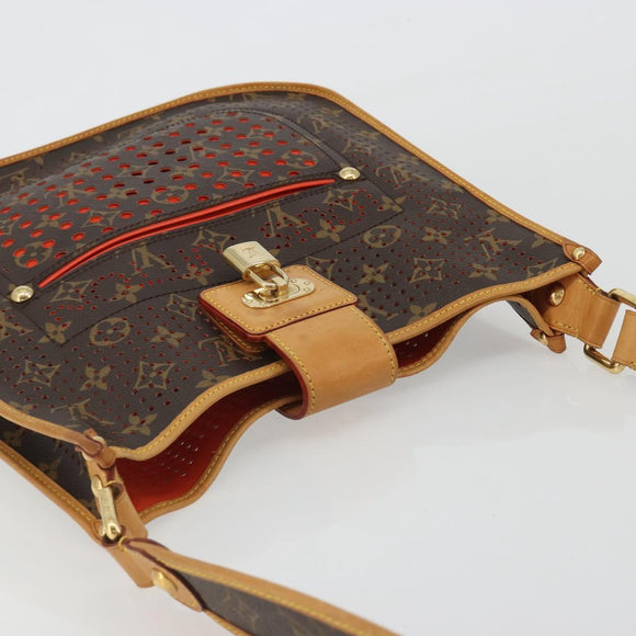 LOUIS VUITTON Monogram Perfo Musette Shoulder Bag M95172 LV Auth BA13930V