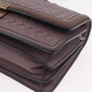BOTTEGA VENETA INTRECCIATO Hand Bag 2way Purple Auth BA13933A-16