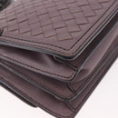 BOTTEGA VENETA INTRECCIATO Hand Bag 2way Purple Auth BA13933A-17