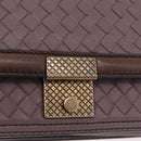 BOTTEGA VENETA INTRECCIATO Hand Bag 2way Purple Auth BA13933A-19