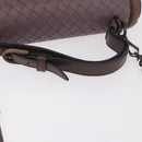 BOTTEGA VENETA INTRECCIATO Hand Bag 2way Purple Auth BA13933A-7