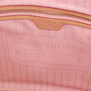 LOUIS VUITTON Damier Azur Tahiti Neverfull MM Rose N41050 LV Auth BA13936SAV-20