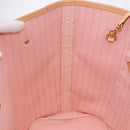 LOUIS VUITTON Damier Azur Tahiti Neverfull MM Rose N41050 LV Auth BA13936SAV-21