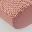 MARNI Tropicaria Micro Shoulder Bag Raffia 2way Pink Auth BA13939A-17