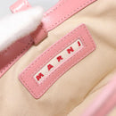MARNI Tropicaria Micro Shoulder Bag Raffia 2way Pink Auth BA13939A-18