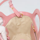 MARNI Tropicaria Micro Shoulder Bag Raffia 2way Pink Auth BA13939A-19