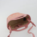 MARNI Tropicaria Micro Shoulder Bag Raffia 2way Pink Auth BA13939A-6