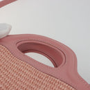 MARNI Tropicaria Micro Shoulder Bag Raffia 2way Pink Auth BA13939A-8