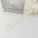 Miu Miu Shoulder Bag Leather Silver Auth BA13941A-17
