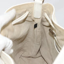 Miu Miu Shoulder Bag Leather Silver Auth BA13941A-21