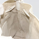 Miu Miu Shoulder Bag Leather Silver Auth BA13941A-22