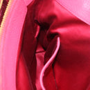 Miu Miu Vittello Caribbean Hand Bag Leather 2way Pink Gold Auth BA13942A-25