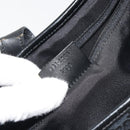 GUCCI GG Canvas Jackie Shoulder Bag Black Silver 001.3306 Auth BA13943-22