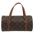 LOUIS VUITTON Monogram Papillon 26 Hand Bag M51366 LV Auth BA13947V-13