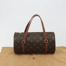 LOUIS VUITTON Monogram Papillon 26 Hand Bag M51366 LV Auth BA13947V-12