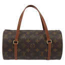 LOUIS VUITTON Monogram Papillon 26 Hand Bag M51366 LV Auth BA13947V-2