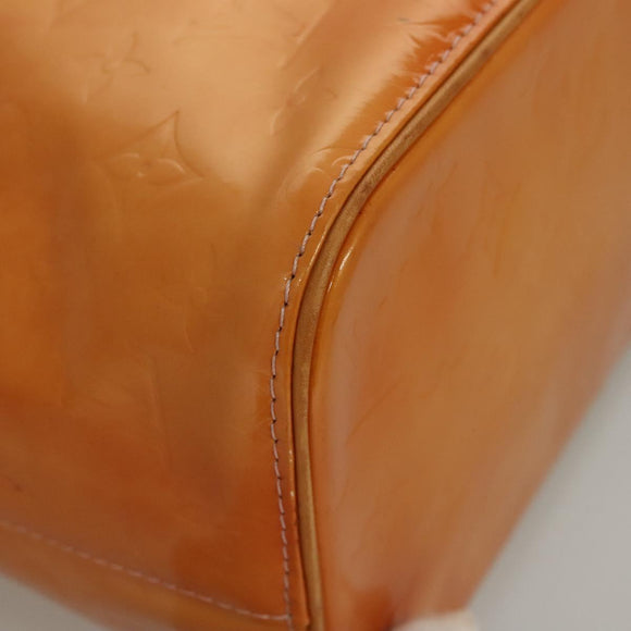 LOUIS VUITTON Monogram Vernis Houston Bag Marshmallow Pink M91302 LV Auth BA1395