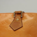 LOUIS VUITTON Monogram Vernis Houston Bag Marshmallow Pink M91302 LV Auth BA1395-9