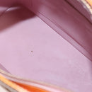 LOUIS VUITTON Monogram Vernis Houston Bag Marshmallow Pink M91302 LV Auth BA1395-11