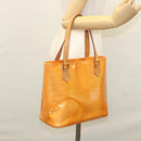 LOUIS VUITTON Monogram Vernis Houston Bag Marshmallow Pink M91302 LV Auth BA1395-27