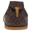 LOUIS VUITTON Monogram Montsouris MM Backpack M51136 LV Auth BA13952-13