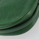 LOUIS VUITTON Epi Jeune Fille MM Shoulder Bag Green M52154 LV Auth BA13953A-17