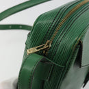 LOUIS VUITTON Epi Jeune Fille MM Shoulder Bag Green M52154 LV Auth BA13953A-9