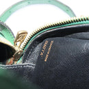 LOUIS VUITTON Epi Jeune Fille MM Shoulder Bag Green M52154 LV Auth BA13953A-12