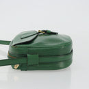 LOUIS VUITTON Epi Jeune Fille MM Shoulder Bag Green M52154 LV Auth BA13953A-4