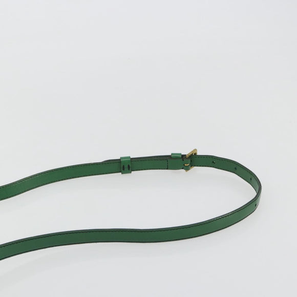 LOUIS VUITTON Epi Jeune Fille MM Shoulder Bag Green M52154 LV Auth BA13953A