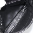 BALLY Chain Shoulder Bag Leather Black Gold Auth BA13963A-11