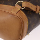 LOUIS VUITTON Monogram Montsouris PM Backpack M51137 LV Auth BA13969V-19