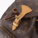 LOUIS VUITTON Monogram Montsouris PM Backpack M51137 LV Auth BA13969V-21