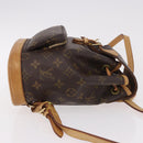 LOUIS VUITTON Monogram Montsouris PM Backpack M51137 LV Auth BA13969V-3