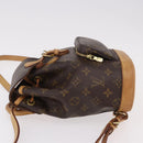 LOUIS VUITTON Monogram Montsouris PM Backpack M51137 LV Auth BA13969V-4