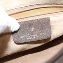 GUCCI GG Supreme Web Sherry Line Bag PVC Beige Gold 89 02 032 Auth BA1397-20