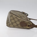 GUCCI GG Supreme Web Sherry Line Bag PVC Beige Gold 89 02 032 Auth BA1397-3