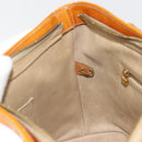 LOUIS VUITTON Monogram Vernis Houston Hand Bag Beige M91004 LV Auth BA13970-23