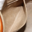 LOUIS VUITTON Monogram Vernis Houston Hand Bag Beige M91004 LV Auth BA13970-25
