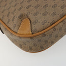 GUCCI Micro GG Shoulder Bag PVC Leather Beige 156 02 066 Auth BA13972-15