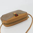 GUCCI Micro GG Shoulder Bag PVC Leather Beige 156 02 066 Auth BA13972-6
