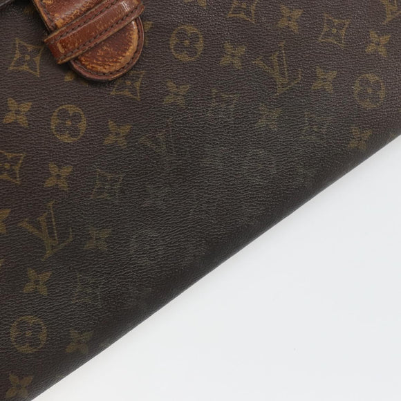 LOUIS VUITTON Monogram Posh Ministor Briefcase M53445 LV Auth BA13974