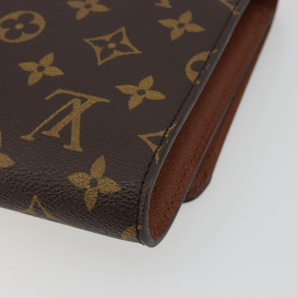 LOUIS VUITTON Monogram Bordeaux 24 Shoulder Bag M51798 LV Auth BA13976