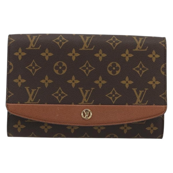 LOUIS VUITTON Monogram Bordeaux 24 Shoulder Bag M51798 LV Auth BA13976