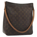 LOUIS VUITTON Monogram Looping GM Shoulder Bag M51145 LV Auth BA13977-1