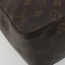 LOUIS VUITTON Monogram Looping GM Shoulder Bag M51145 LV Auth BA13977-15