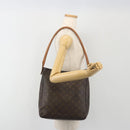 LOUIS VUITTON Monogram Looping GM Shoulder Bag M51145 LV Auth BA13977-23